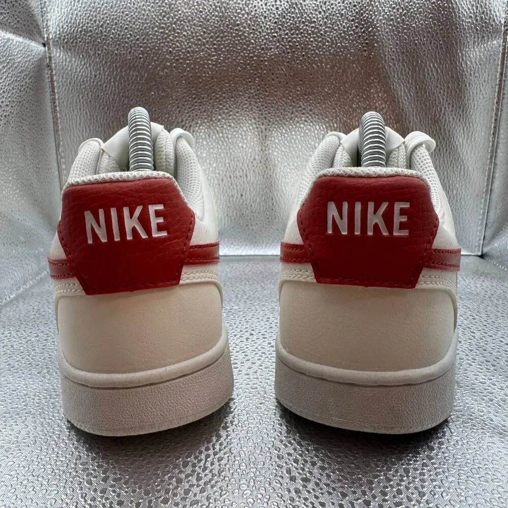 Size 8 - Nike Court Vision Low Next Nature Summit White Sneaker Shoes DH3158-104